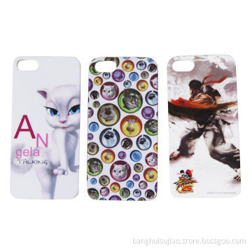 Plastic Case for iPhone 5/5S, Customized Designs Welcomed